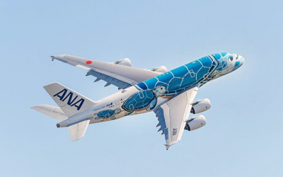 ANA Receives First A380 from Airbus