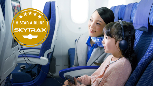 ANA Receives Prestigious 5-Star Rating from SKYTRAX