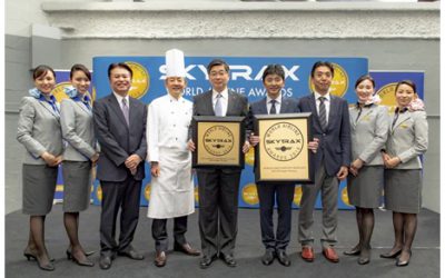 ANA awarded “World’s Best Airport Services” and “Best Business Class Onboard Catering.