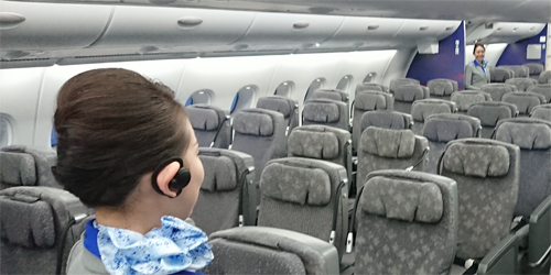 ANA to Streamline Flight Attendant Communication Using Hearable Device