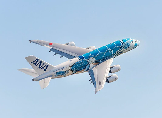 ANA Receives First A380 from Airbus