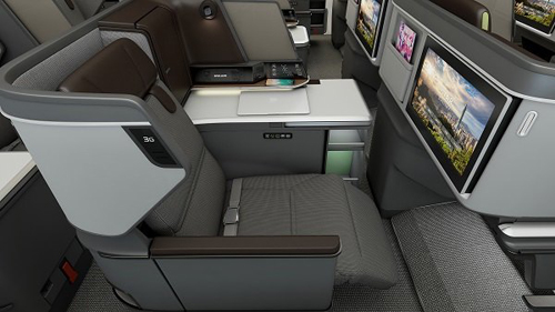 EVA Reveals new Royal Laurel Class business cabin