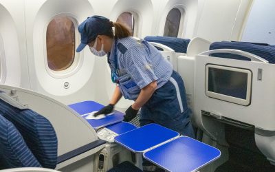 ANA Advances Safety Disinfection Procedures at Airports and in Aircraft Cabins