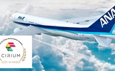ANA Receives Top Score in Both Global and Asia Pacific Categories in Cirium’s 2021 On-Time Performance Awards