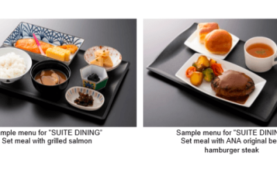 ANA Offers a New Dining Experience at ANA Lounge