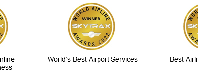 ANA named Global SKYTRAX Award Winner