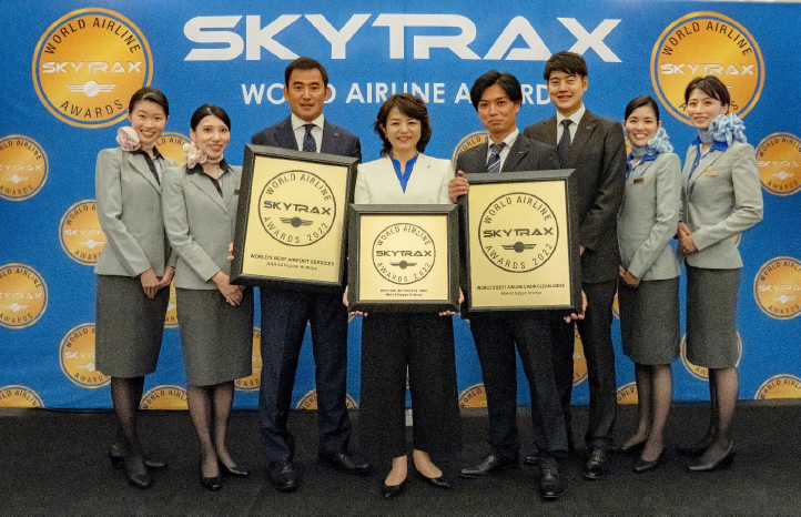 ANA named Global SKYTRAX Award Winner for Cleanliness, Services and Staff