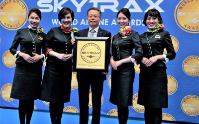 EVA Wins Another Mark of Excellence, Quality Achievement Ranks 9th among SKYTRAX’s Top 10 Best Airlines in the World