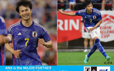 ANA Teams Up with Japanese Football Star Kaoru Mitoma