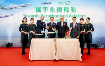 EVA Air and Airbus establish sustainability cooperation