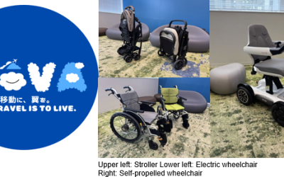 ANA Holdings Launches “MoVA” Wheelchair Rental Trial Program for a Seamless Travel Experience
