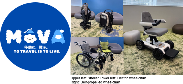 ANA Holdings Launches “MoVA” Wheelchair Rental Trial Program for a Seamless Travel Experience