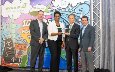 EVA Air Celebrates 10 Years of Flying the Houston–Taipei Route Deepening The Connection Between Taiwan and the United States