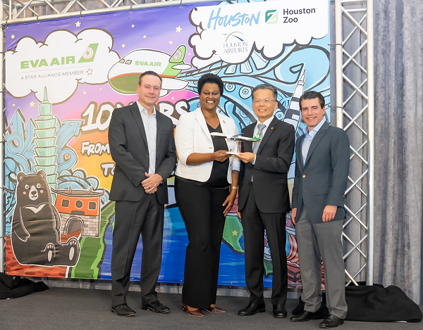 EVA Air Celebrates 10 Years of Flying the Houston–Taipei Route Deepening The Connection Between Taiwan and the United States