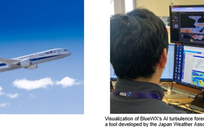 ANA Becomes World’s First Airline to Launch BlueWX’s Advanced AI Turbulence Prediction Technology
