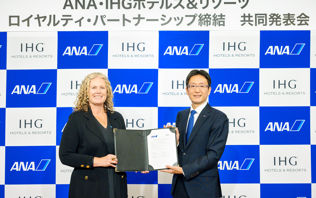 IHG Hotels & Resorts and All Nippon Airways announce milestone loyalty partnership