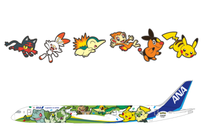 ANA and The Pokémon Company Unveil New Aircraft Designs in Celebration of Pokémon’s 30th Anniversary