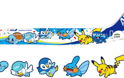 ANA Unveils “Blue Pokémon Jet,” New Collaboration with Pokémon GO as part of ANA × Pokémon Partnership 30th Anniversary