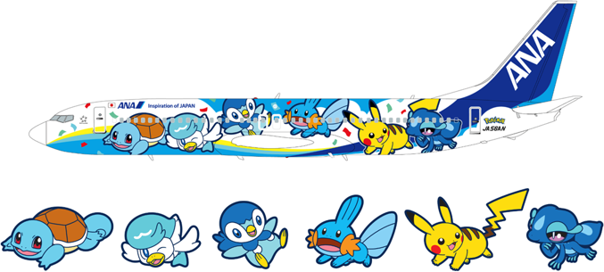 ANA Unveils “Blue Pokémon Jet,” New Collaboration with Pokémon GO as part of ANA × Pokémon Partnership 30th Anniversary